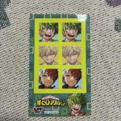 ジャンプショップ　ヒロアカ　ステッカー 新春キャンペーン　特典