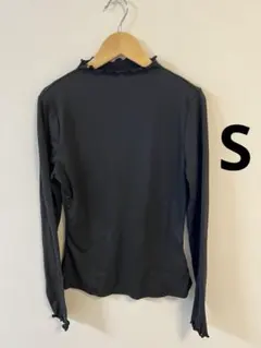 ハイネックカットソー長袖