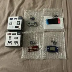 ニンテンドーミュージアム ゲームハードキーホルダー 4個