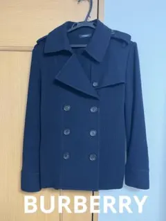 バーバリー BURBERRY ネイビートレンチジャケット　4サイズ　レディース