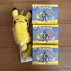 マクドナルド ポケモン ハッピ ーセット ヒトカゲ　ピカチュウ　ゼニガメ