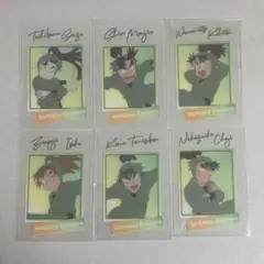 忍たま乱太郎 忍たま クリアカード 立花 潮江 七松 中在家 善法寺 食満