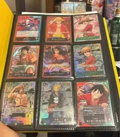 ワンピースカード まとめ売り ルフィ多め 美品