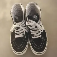 VANS SK8-HI ブラック ホワイト ハイカット スニーカー