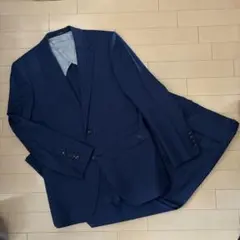 【週末削除】 PSFA ネイビー　ストライプ　セットアップスーツ