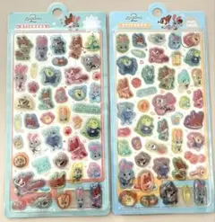 ぷっくりシール　立体シール　2枚セット　ディズニー　ズートピア2