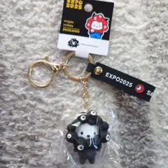 サンリオ 黒ミャクミャク キーホルダー ポチャッコ