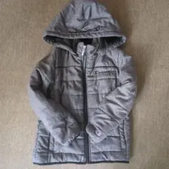 【140サイズ】Champion 中綿ジャケット　グレー