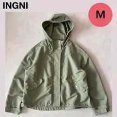 ★INGNI マウンテンパーカー〈M〉レディース　パーカー　アウター　カーキ