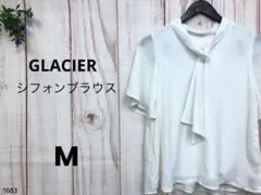 グラシア ハニーズ シフォンブラウス ボウタイ セレモニーウェア オフィス 白