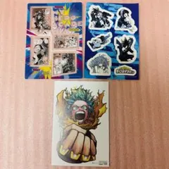 僕のヒーローアカデミア ヒロアカ 特典 ポストカード ステッカー クリアカード