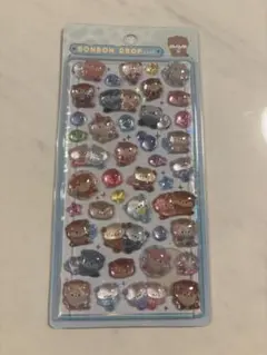 水族館限定 ボンボンドロップシール カワウソ