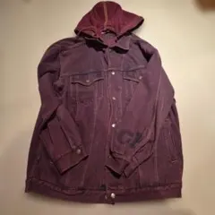 レア品　オールドC.P.Company　 デニムジャケット フード付き