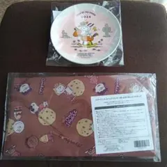 スヌーピー　AOKI　年賀プレート　エコバッグ