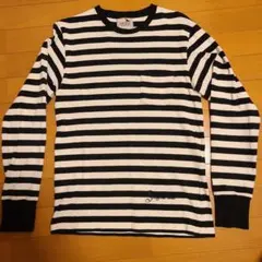 【GANGSTERVILLE】 ボーダー長袖カットソー Sのサムネイル