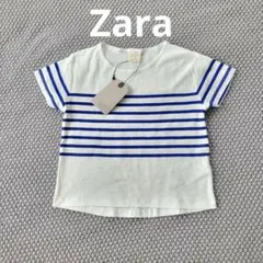 【未使用】Zara キッズボーダー Tシャツ