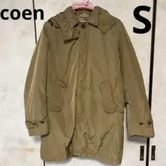 coen メンズS 2WAY モッズコート　ライナー付き　コーエン