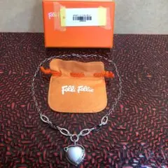 FolliFollieハートネックレス シルバー925
