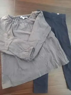 ZARA H&M キッズ トップス レギンス 2点セット