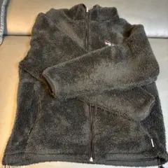 黒 フリースジャケット ジップアップ　FILA