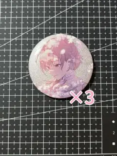 プロセカ　MEIKO グリッター缶バッジ　50A 3個