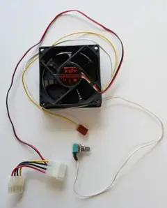 自作PC用 80mm DCファン 風量可変