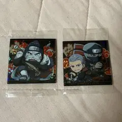 NARUTO ウエハースシール 干柿鬼鮫 飛段 角都 暁