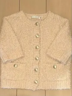 MOUSSY TAPE YARN KNIT カーディガン　半袖カーディガンのサムネイル