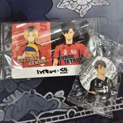 ハイキュー くら寿司コラボ カード/缶バッジ