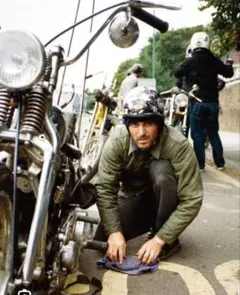 A-2デッキジャケット ステンシル M ヴィンテージ 山田蓮 バイカー 米軍実物