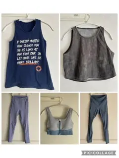 feelcycle レディースウェア　5点セット(XS,Ｓ)