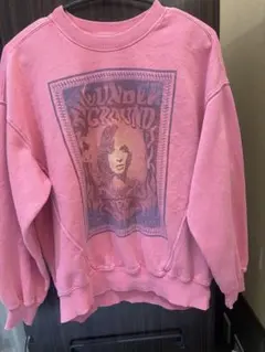 90sアメリカ古着ARIZONA JEAN CO. ピンク スウェットのサムネイル