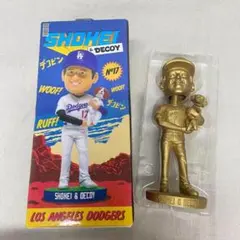 大谷翔平ボブルヘッド デコピン（ゴールド）