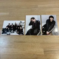 SixTONES 慣声の法則 オリジナルフォトセット 京本大我 松村北斗 新品