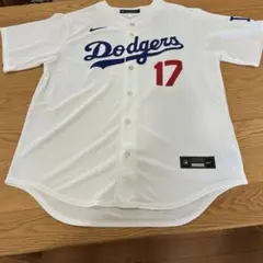 【正規品】大谷翔平 ドジャース公式ユニフォーム　Lサイズのサムネイル