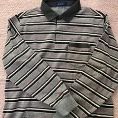 Golden Bear ストライプポロシャツ Lサイズ