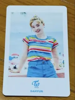 TWICE ダヒョン　フォトカード