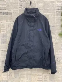 ノースフェイス　HYVENT ブラック マウンテンパーカー　XL