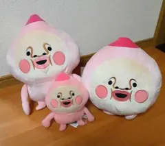 【こびとづかん】カクレモモジリ　ぬいぐるみ　フェルト　BIG　寝そべり