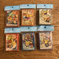 ポケモンカード デッキシールド お祭りごっこ トウホク 6種 ピカチュウ
