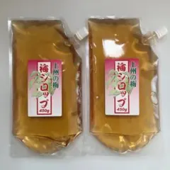 梅シロップ900g　(450g2点）ジュース、かき氷、梅酒、経口補水液にのサムネイル