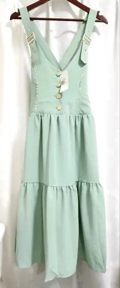 新品 axes femme ポエティック ティアードジャンスカ ミント