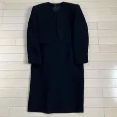 6.27 礼服 喪服ワンピーススーツ ノーカラージャケット 11AR フォーマル
