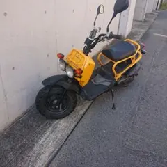 引き取り限定】ホンダ ズーマー ZOOMER 50cブルー 実働 収納BOX付 