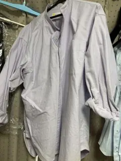 ＜info. BEAUTY&YOUTH＞ バンドカラー オーバーサイズシャツ