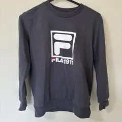 FILA キッズ服　150cm トレーナー　トップス　長袖　男の子　黒のサムネイル