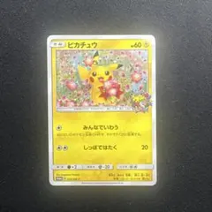 ポケモンカード　ピカチュウ 20周年記念プロモ みんなでいわう　224/SM-P