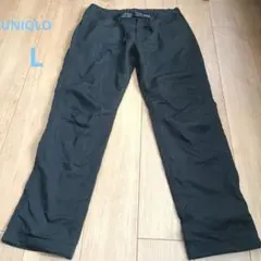 ユニクロ　321-086091　ヒートテックウォームイージーパンツ　ブラックL