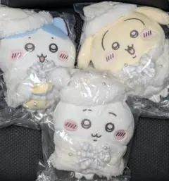 ちいかわ プレゼントフォーユー ぬいぐるみ ちいかわ ハチワレ うさぎ セット