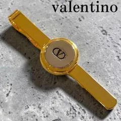 美品✨VALENTINO ネクタイピン　ヴァレンティノ　ロゴ　ゴールドシルバーのサムネイル